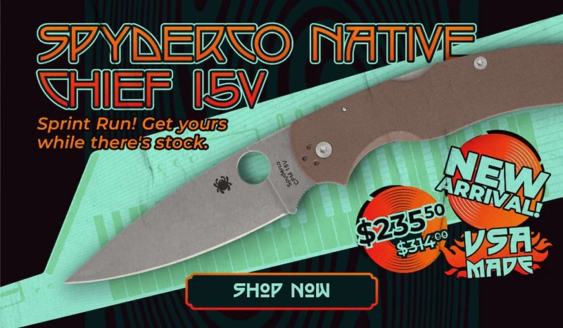 Spyderco Native Chief 15V