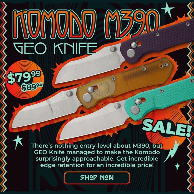 GEO Knife Komodo M390