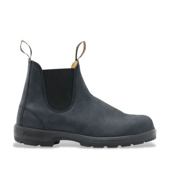Botines de Piel 587 negro