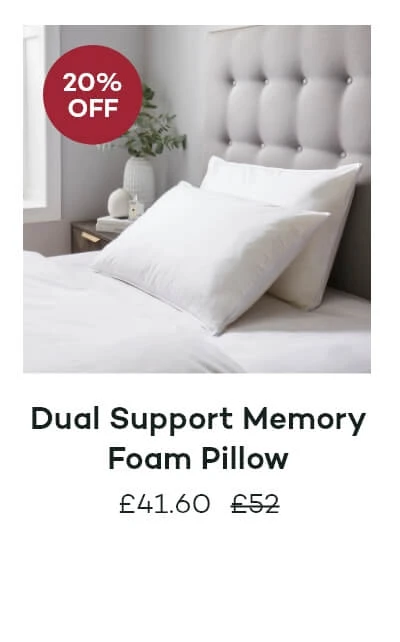 Dual Support Memory Foam Pillow