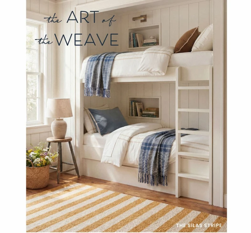 Shop Silas Stripe Hand Micro Hooked Wool Rug