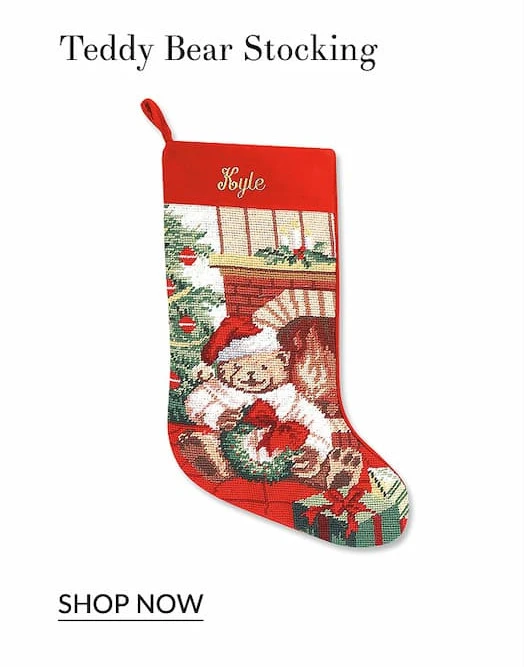 Teddy bear stocking