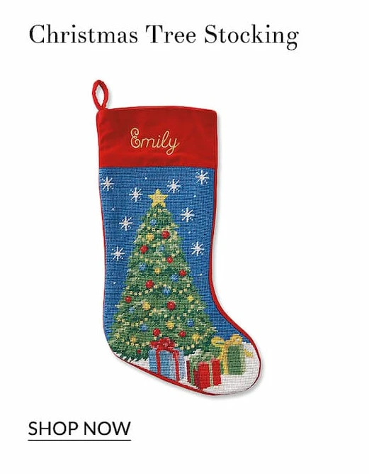Christmas tree stocking