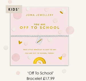 Kids' Confetti A Little 'You Are Off To School' Bracelet In Silver Plating