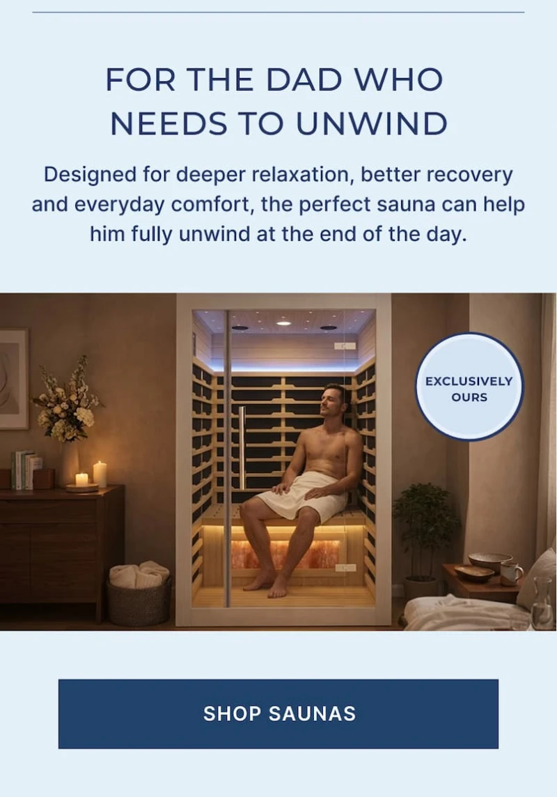 Shop saunas for the dad who needs to unwind Shop saunas for the dad who needs to unwind