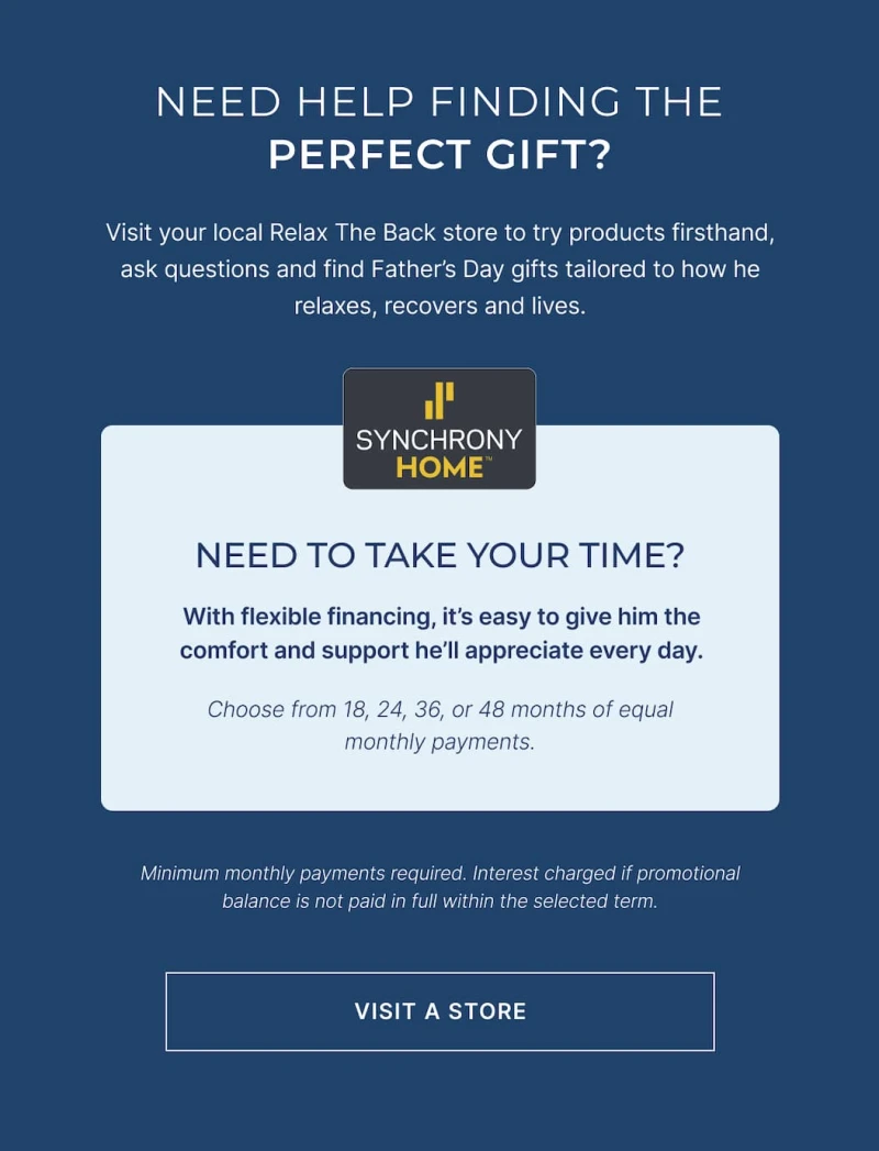 Visit your local store to try products first hand