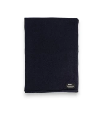 Bufanda Wool azul marino