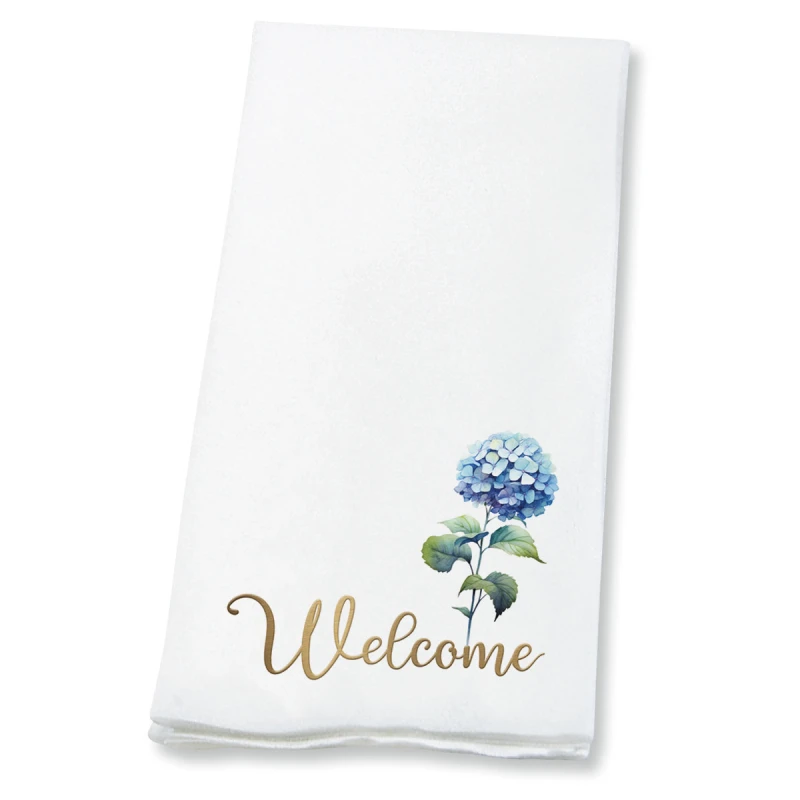 Image of Hydrangeas Disposable Hand Towels