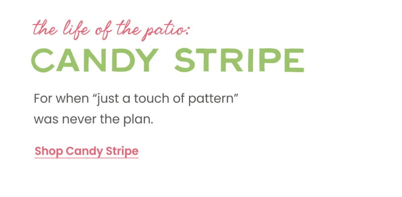 Shop Candy Stripe Handwoven Indoor/Outdoor Rug