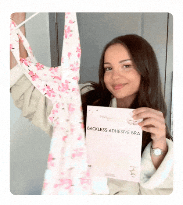 Backless Invisible Adhesive Bra