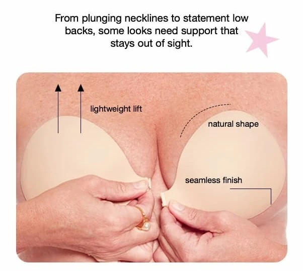 Backless Invisible Adhesive Bra