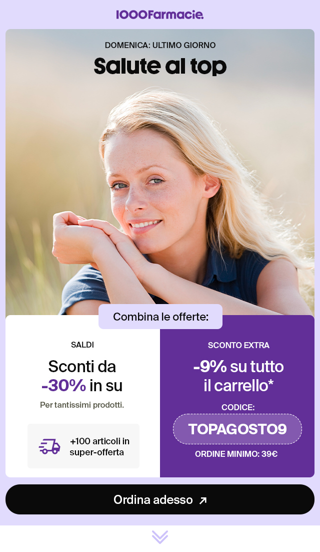 Offerte di fine agosto