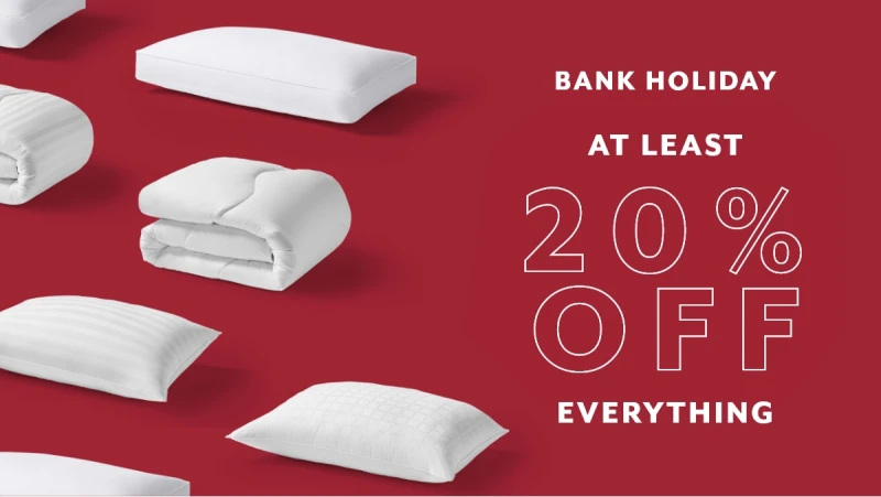At least 20% Off