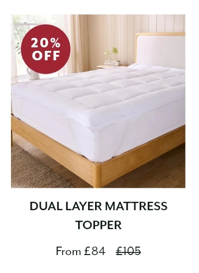 Dual Layer Mattress Topper