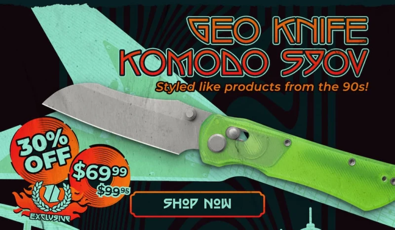 GEO Knife Komodo S90V