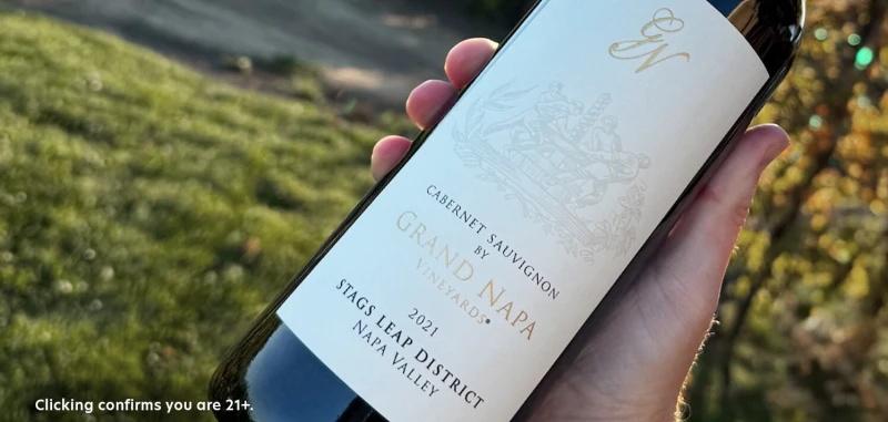93-Point Stags’ Leap Cabernet from Grand Napa Vineyards