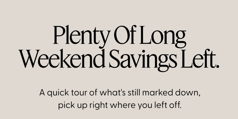 Up to 40% off, still going.