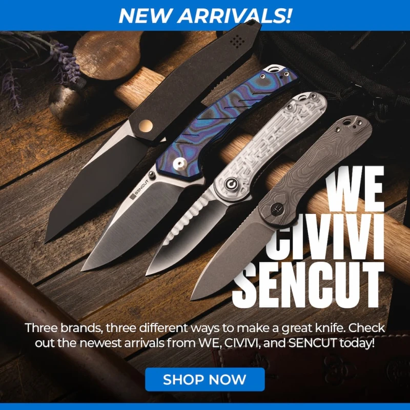 WE/CIVIVI/SENCUT New Arrivals