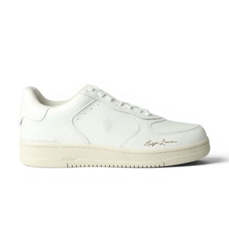 Zapatillas de Piel Masters Low blanco