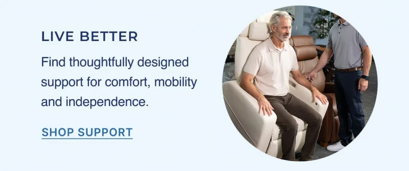 find support for comfort