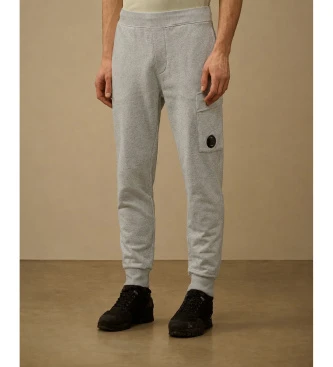 Pantalón Diagonal Raised Fleece Lens gris