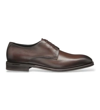 Zapatos de piel Derrek Derb marrón oscuro