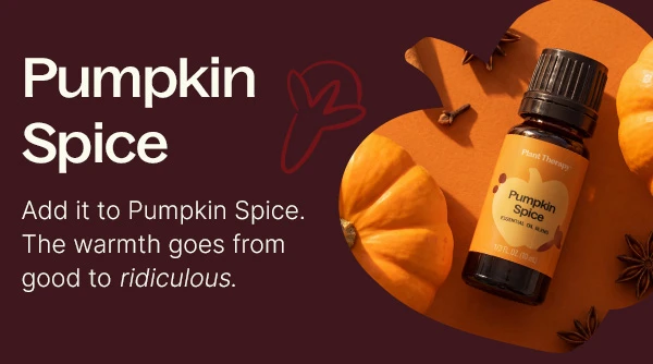 Add vanilla to pumpkin spice essential oil blend.
