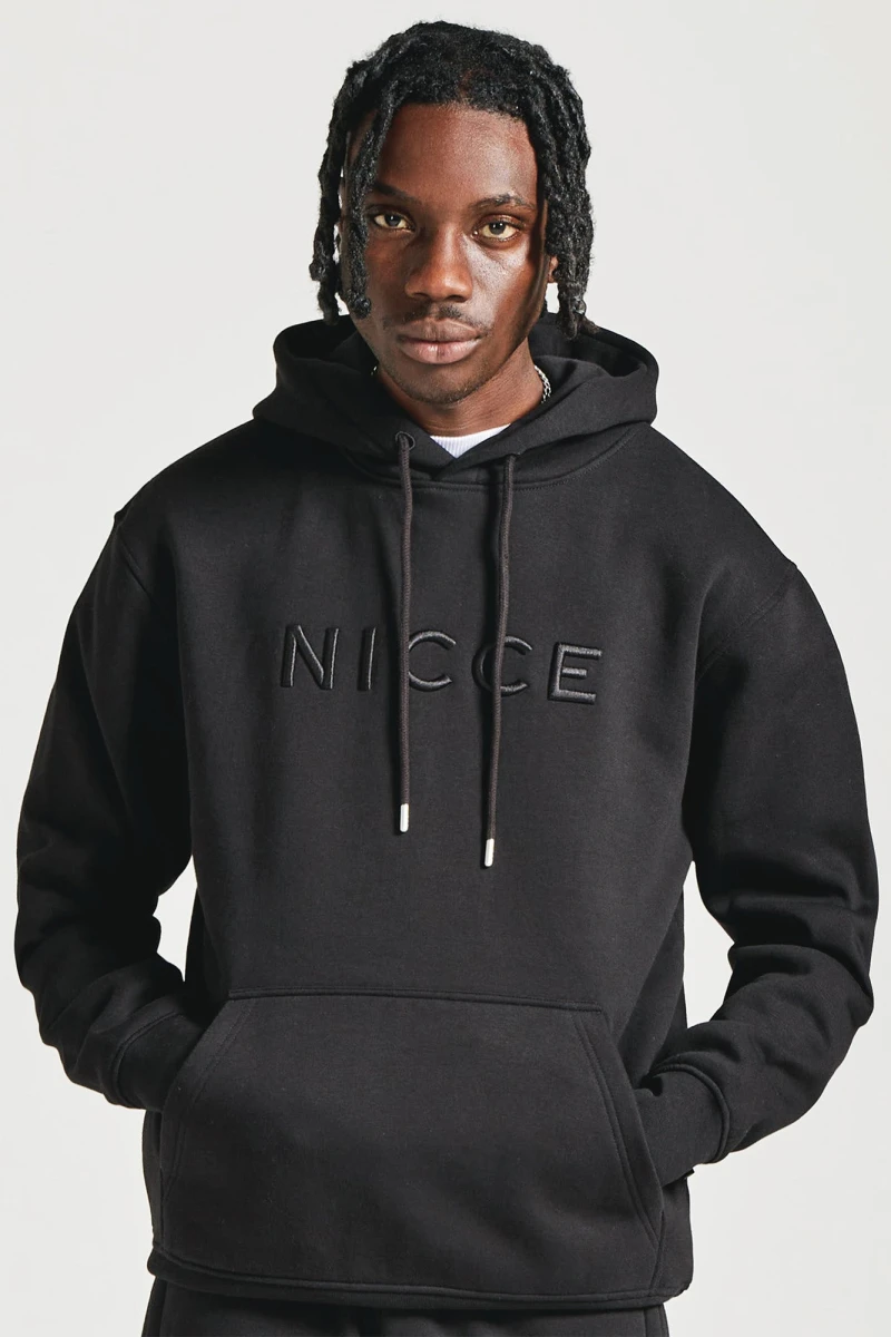 Image of NICCE Mens Mercury Hoodie | Black