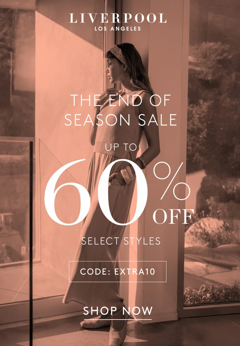 Take an extra 10% off already-marked-down styles with code EXTRA10.