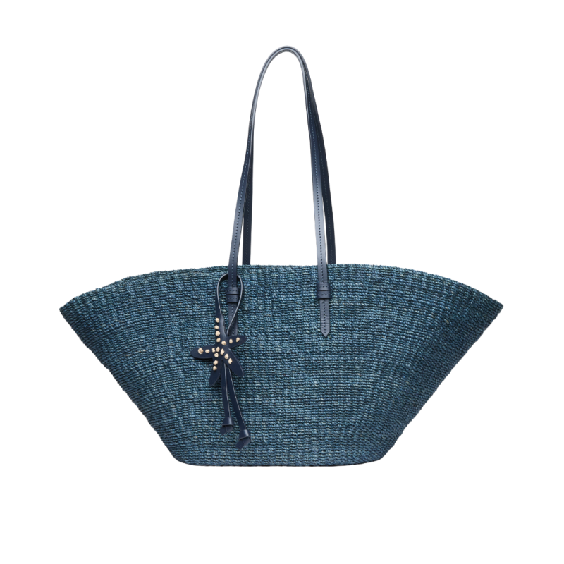 Image of The East West Charm Tote - All Navy