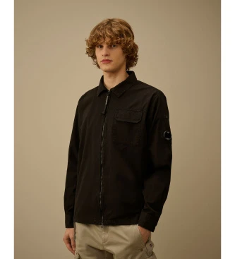 Sobrecamisa Organic Zip negro