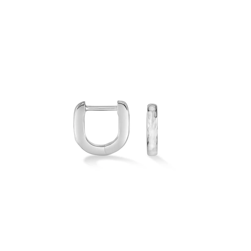Image of Small Nomad Link Huggie Hoops