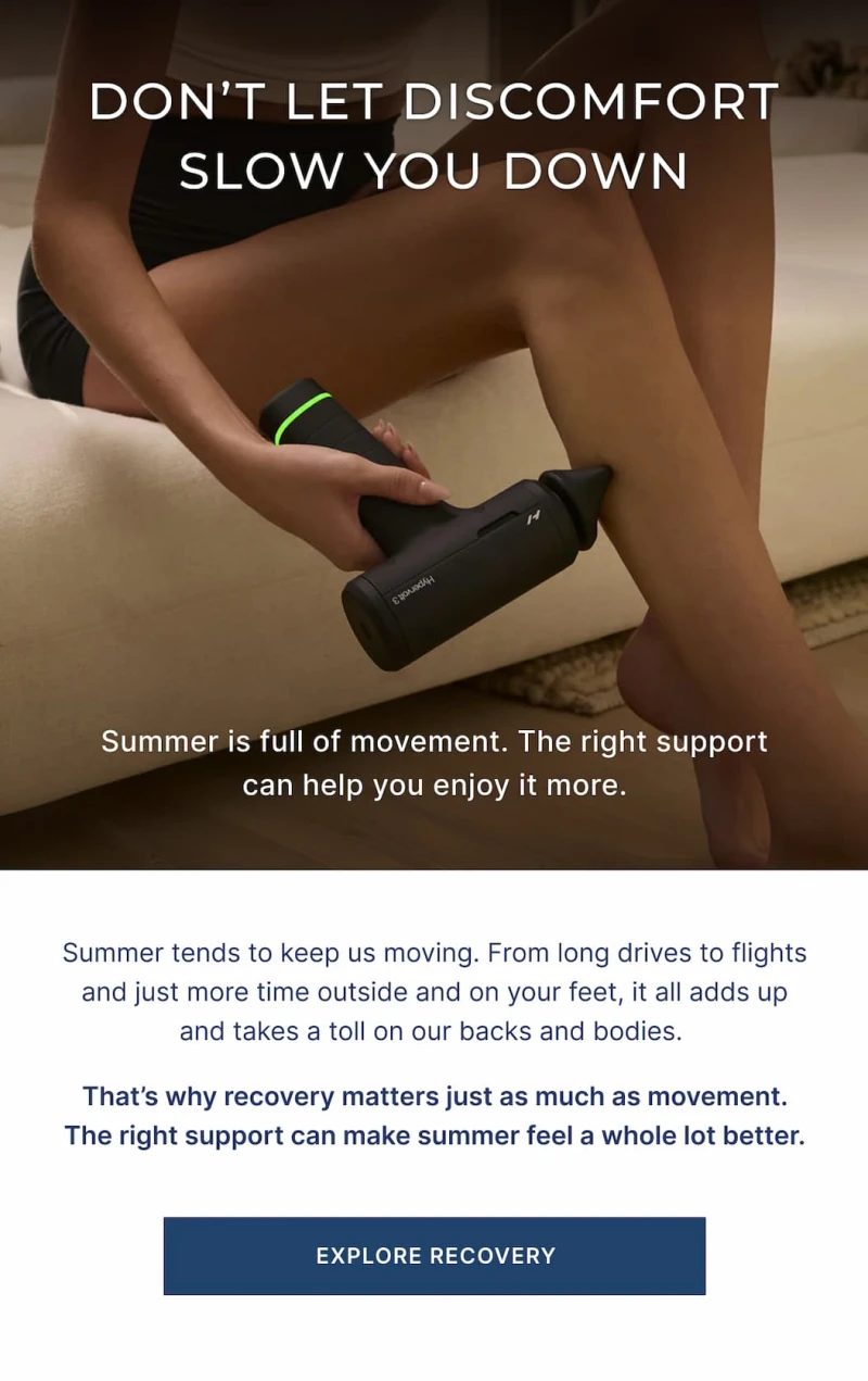 recovery matters just as much as movement. 