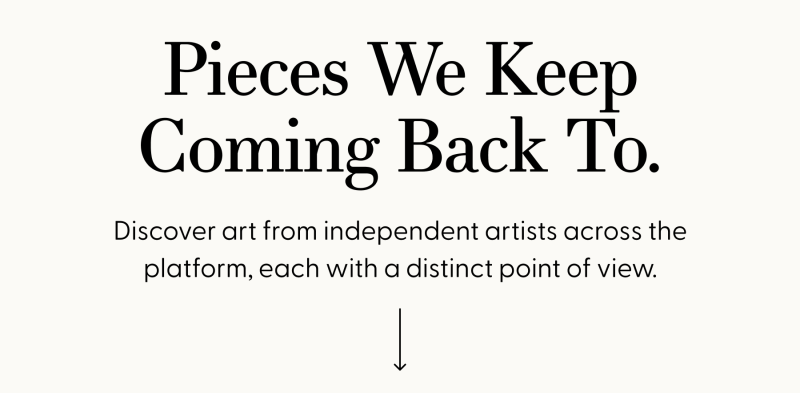 Pieces We Keep Coming Back To.