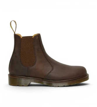 Botines de Piel Chelsea 2976 marrón