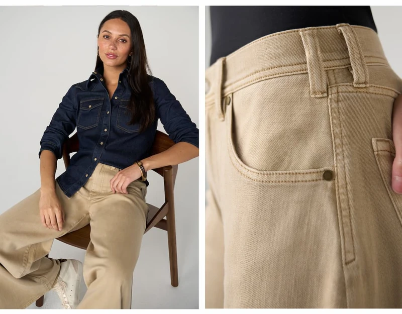 Introducing The Kit. The New High-Rise Wide-Leg