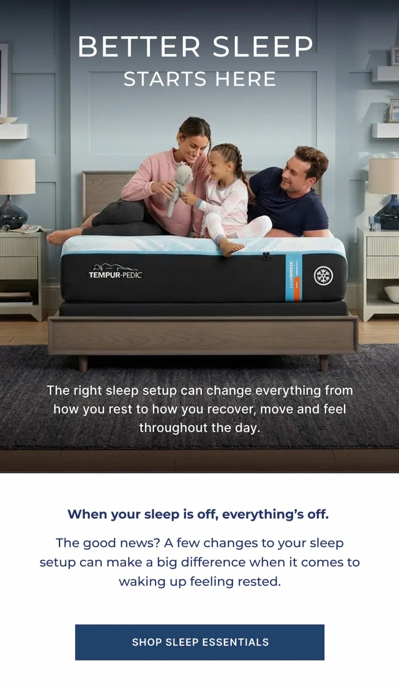 better sleep starts here