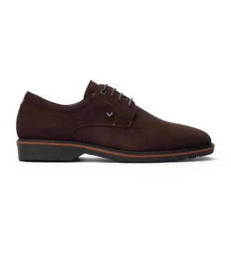 Zapatos de Piel Watford marrón oscuro
