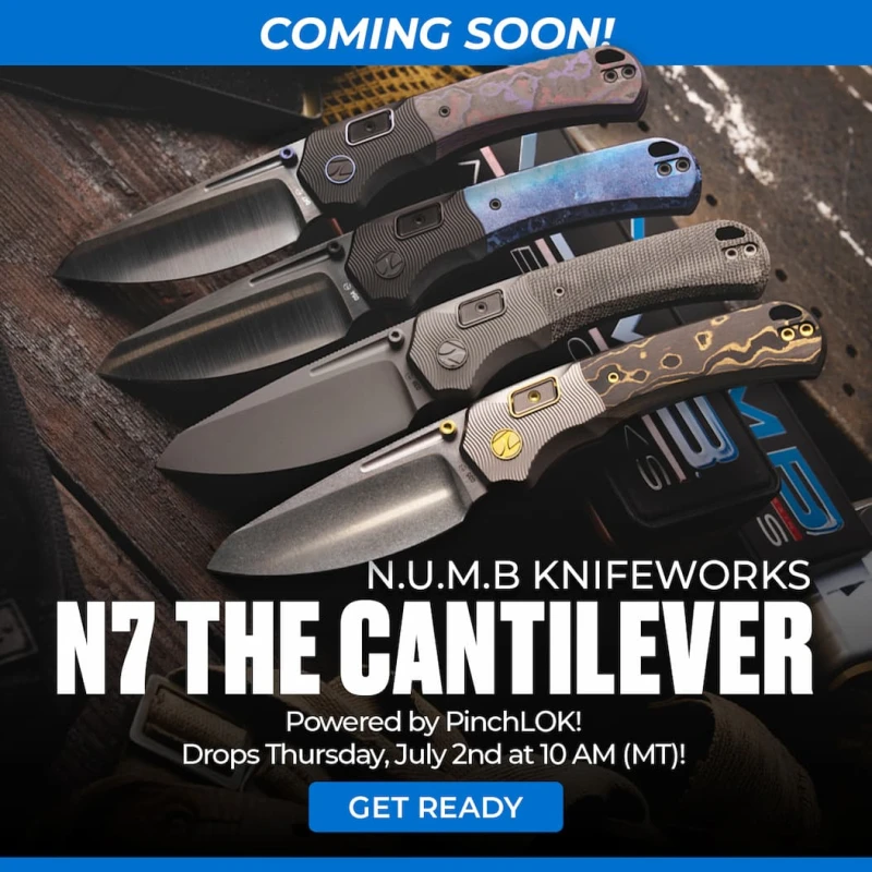 N.U.M.B. Knifeworks N7 The Cantilever