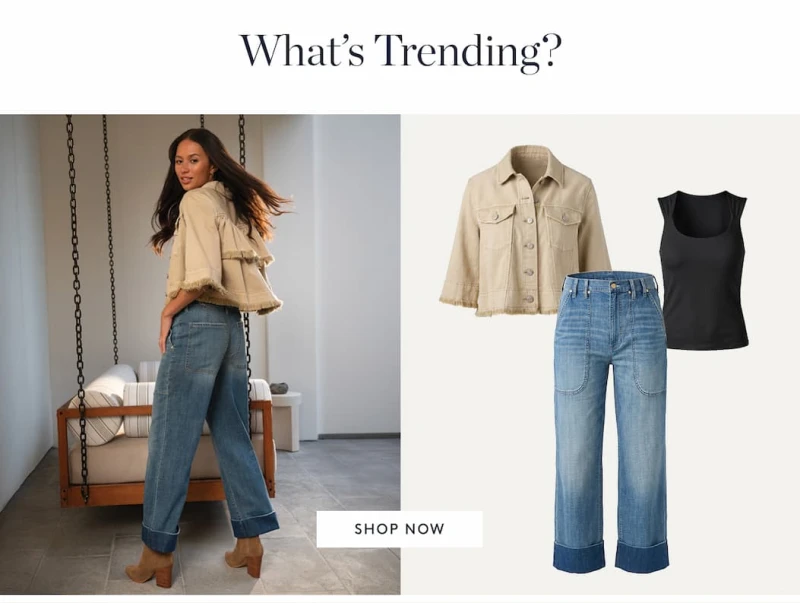 What's Trending! Shop Now