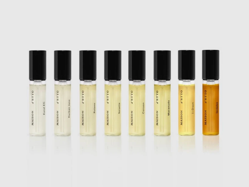 Maison d'Etto Discovery Set, eight vials