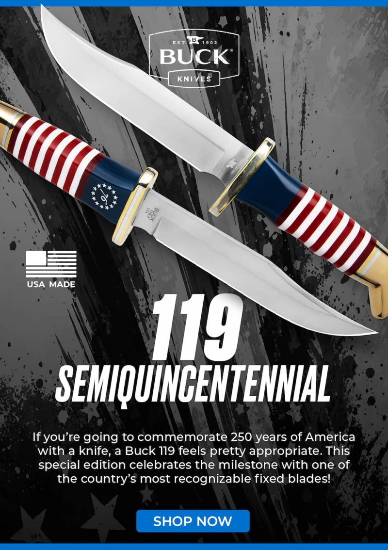 Buck 110 Semiquincentennial