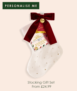 Kids' Stocking A Little 'Merry Christmas' Bracelet Gift Set In Silver Plating