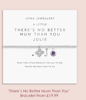 A Little 'There's No Better Mum Than You' Bracelet In Silver Plating