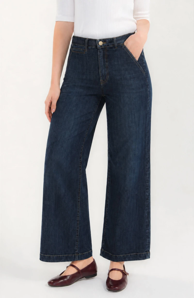 Image of STRIDE WIDE LEG W/ TROUSER DETAILS