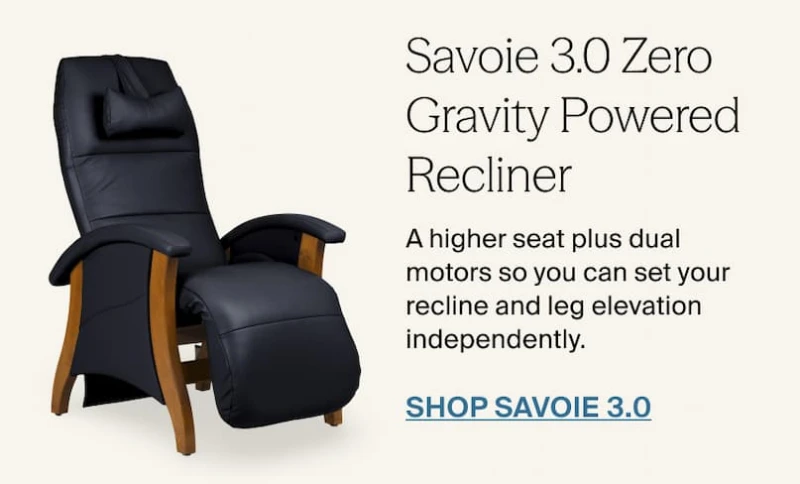 savoie zero gravity recliner
