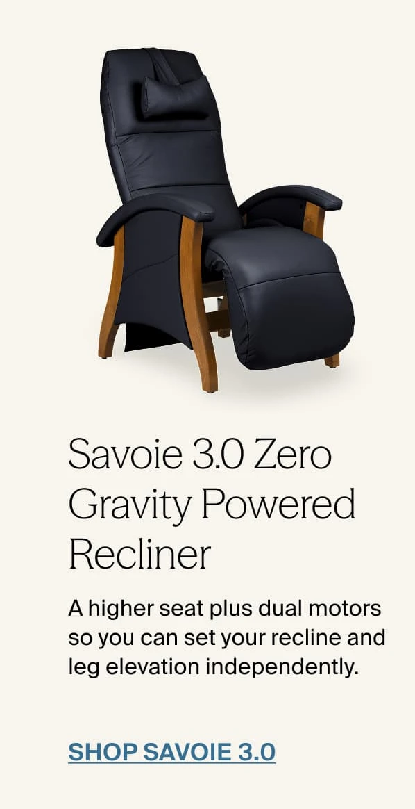 savoie zero gravity recliner