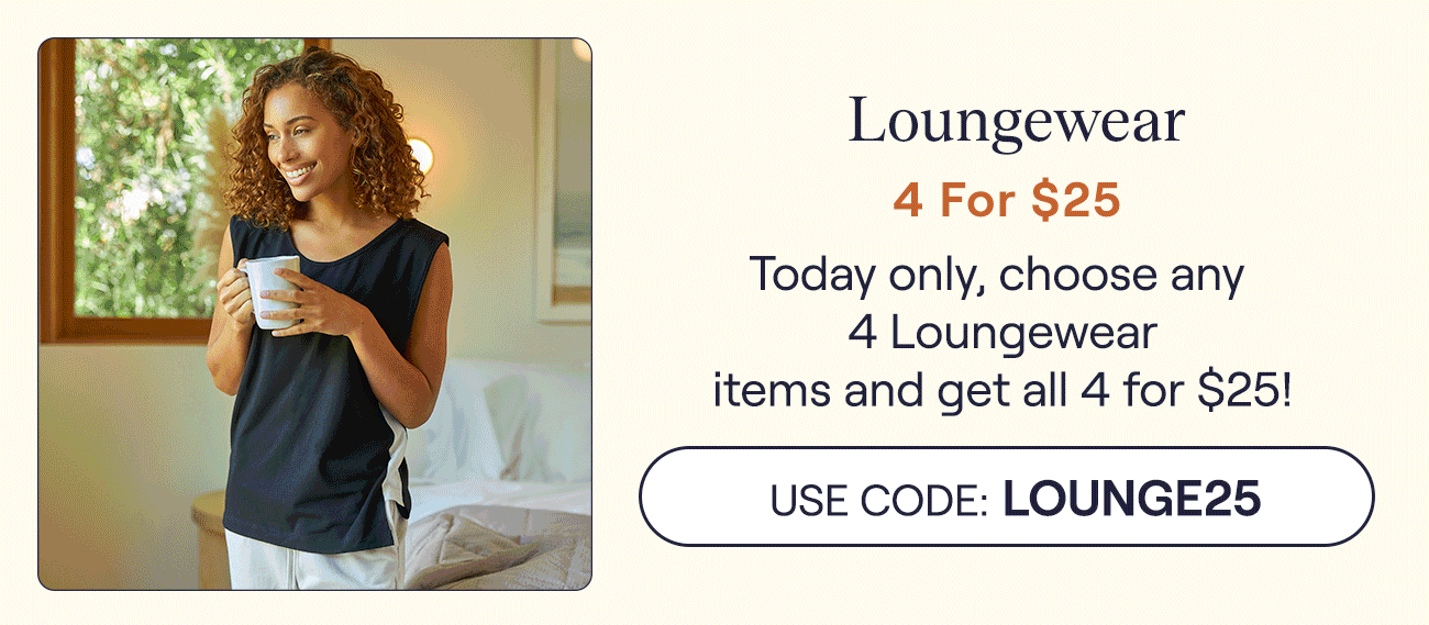 Various image of Slumber Cloud loungewear items