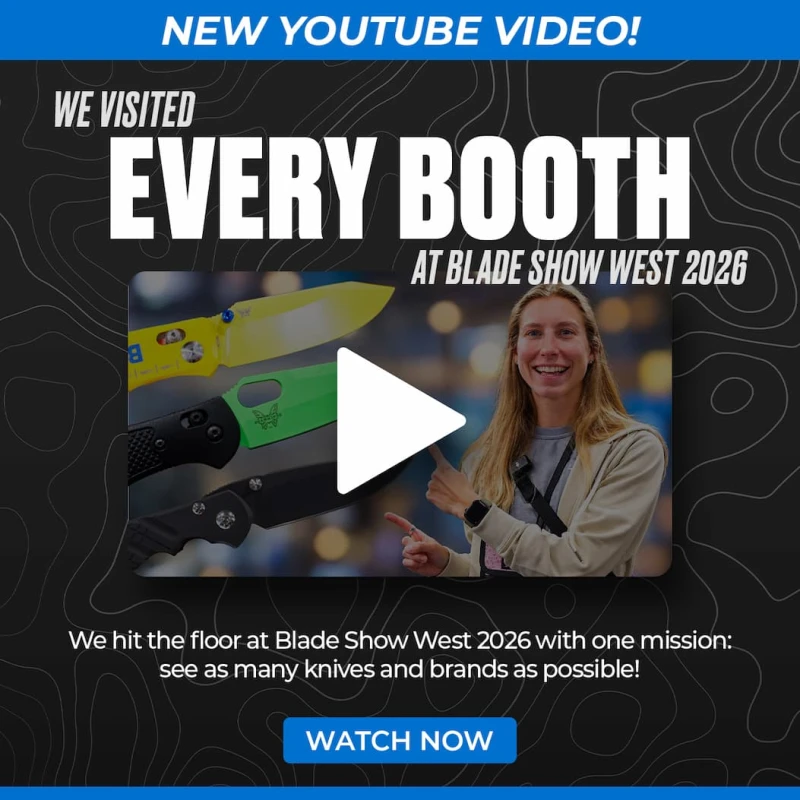 YouTube Video: We Visited Every Booth at Blade Show West 2026