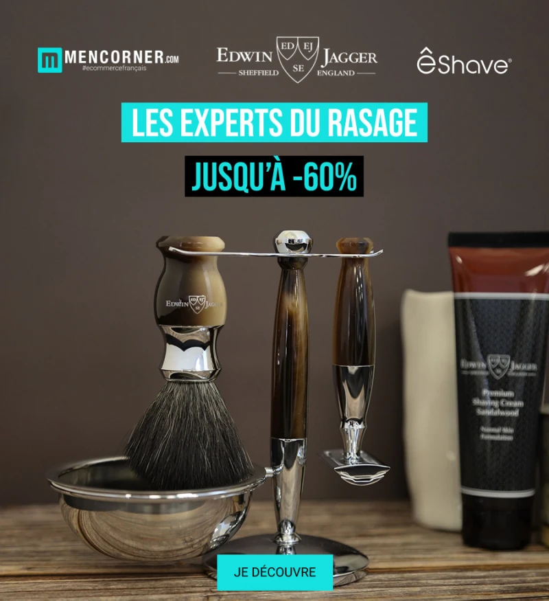 Les experts du rasage, Jusqu’à -60 %